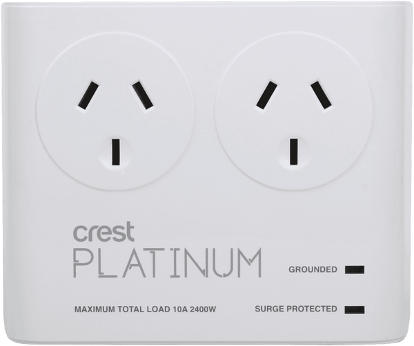 Crest Dual Socket Surge Protector