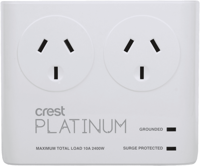 Crest Dual Socket Surge Protector