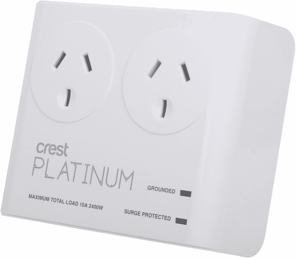 Crest Dual Socket Surge Protector