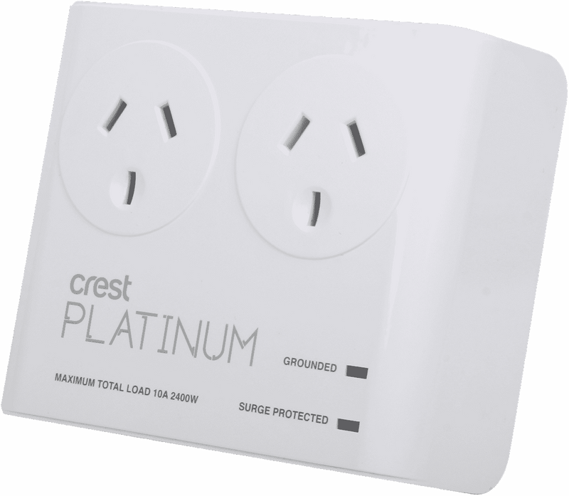 Crest Dual Socket Surge Protector