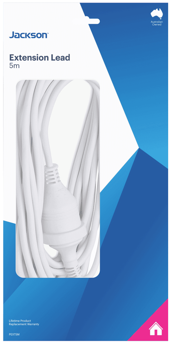 Jackson 5m Extension Power Lead