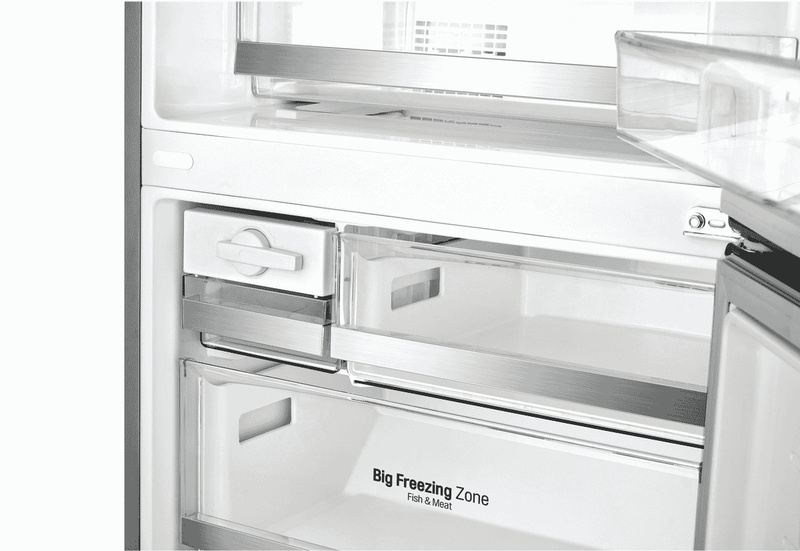 LG 420L Bottom Mount Refrigerator
