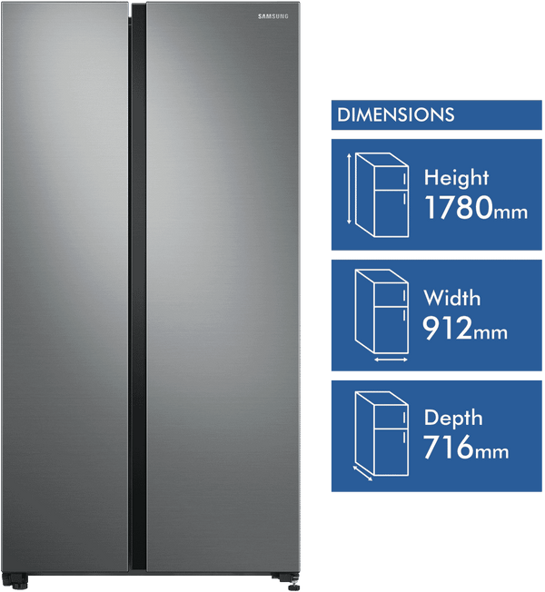 Samsung 655L Side By Side Refrigerator