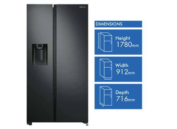 Samsung 635L Side By Side Refrigerator