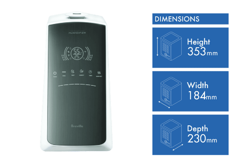 Breville The Smart Mist Humidifier