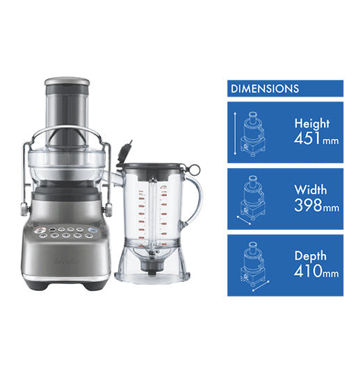 Breville The 3 X Bluicer Smoked Hickory