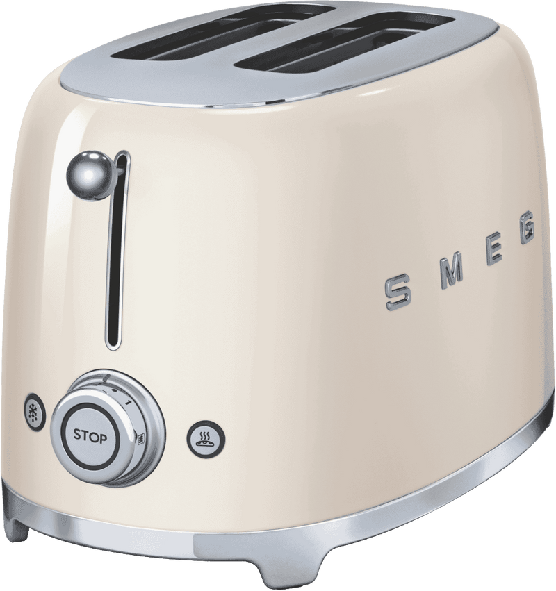 Smeg 50's Style 2 Slice Toaster Cream