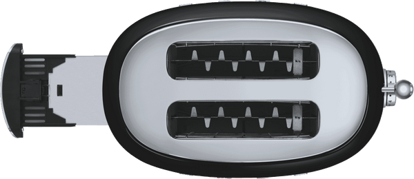 Smeg 50's Style 2 Slice Toaster Black