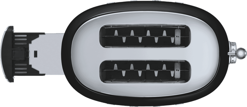 Smeg 50's Style 2 Slice Toaster Black