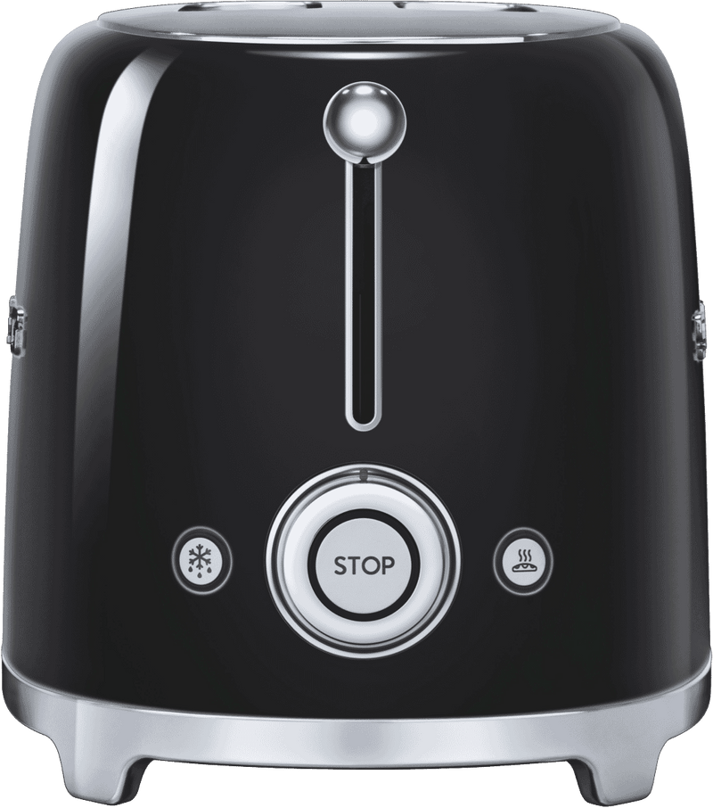 Smeg 50's Style 2 Slice Toaster Black