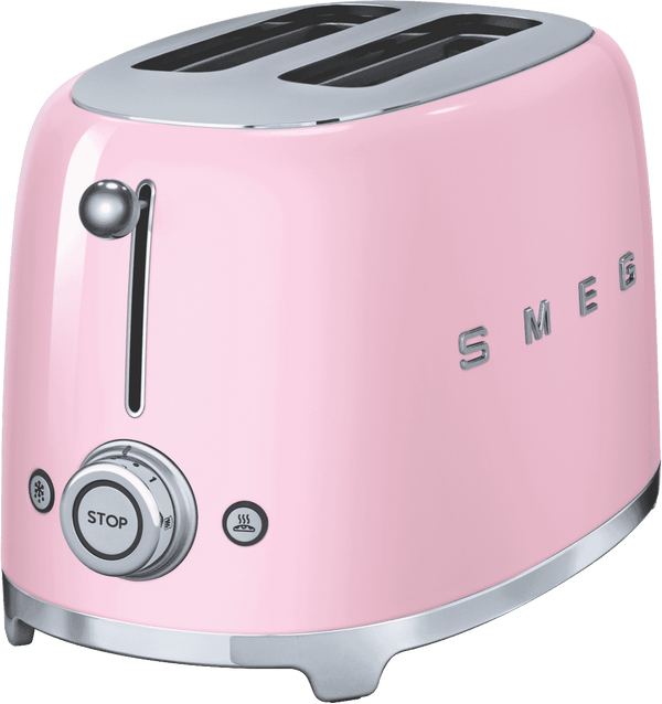 Smeg 50's Style 2 Slice Toaster Pink