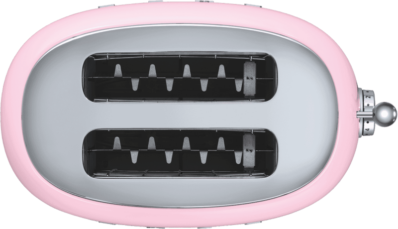 Smeg 50's Style 2 Slice Toaster Pink