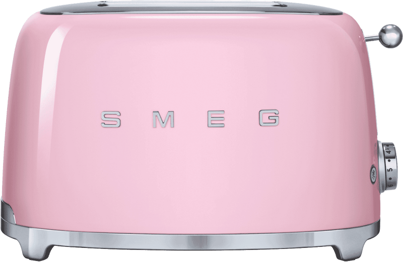 Smeg 50's Style 2 Slice Toaster Pink