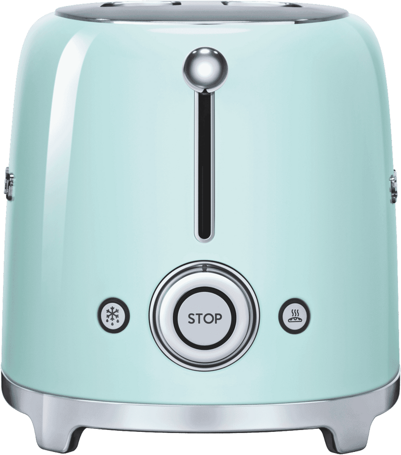 Smeg 50's Style 2 Slice Toaster Pastel Green
