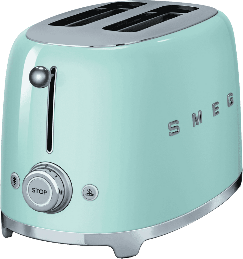 Smeg 50's Style 2 Slice Toaster Pastel Green