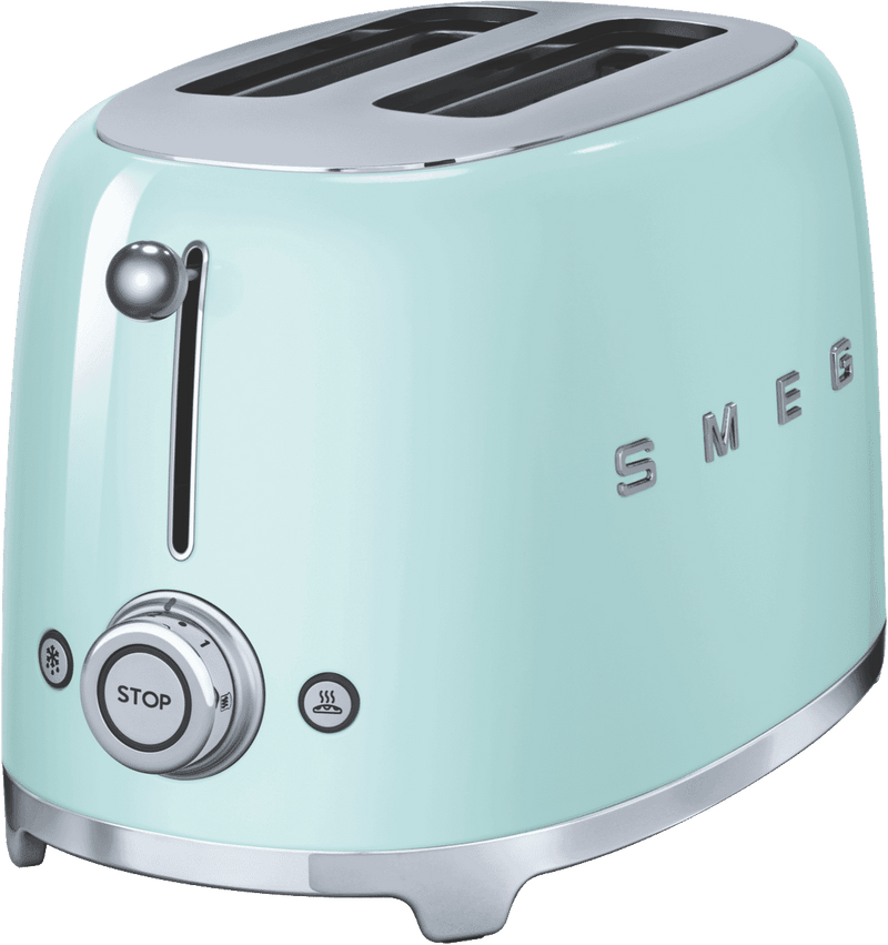 Smeg 50's Style 2 Slice Toaster Pastel Green