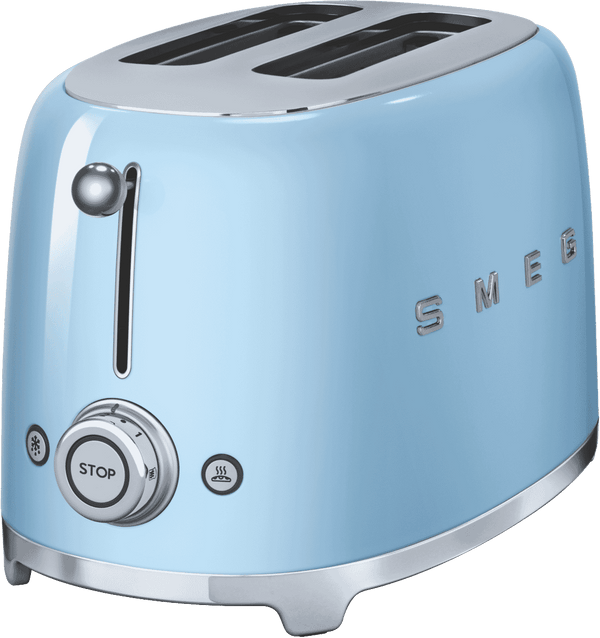 Smeg 50's Style 2 Slice Toaster Pastel Blue