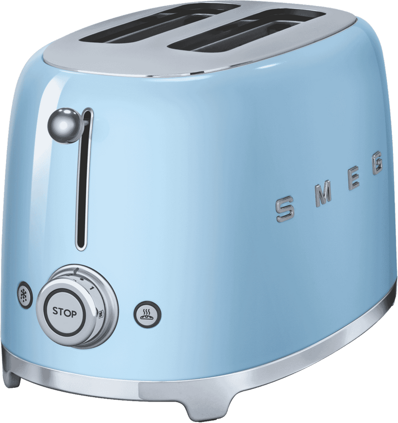Smeg 50's Style 2 Slice Toaster Pastel Blue