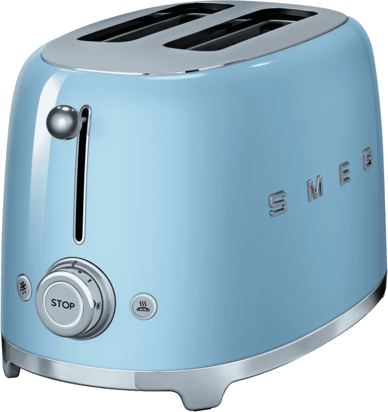 Smeg 50's Style 2 Slice Toaster Pastel Blue