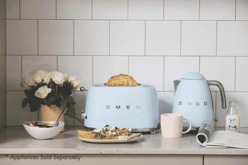 Smeg 50's Style 2 Slice Toaster Pastel Blue