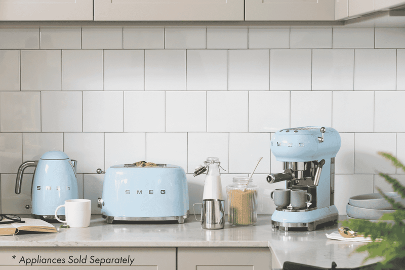 Smeg 50's Style 2 Slice Toaster Pastel Blue