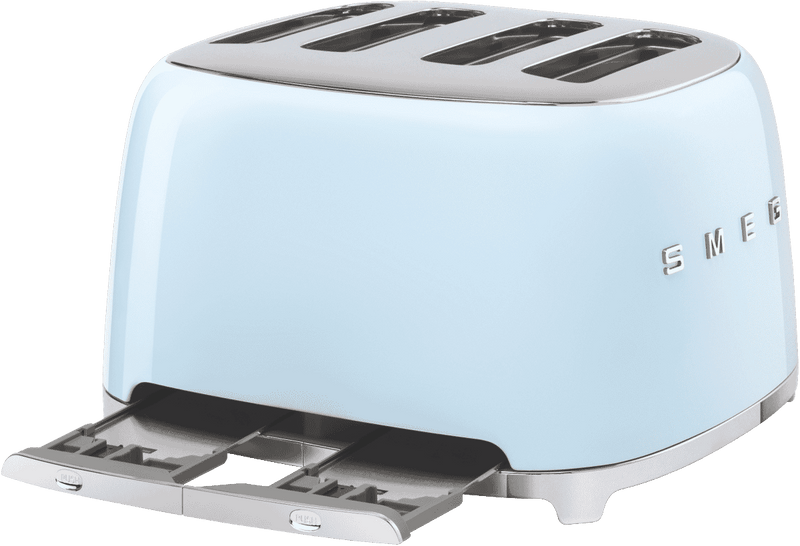 Smeg TOASTER 50's STYLE 4 SLOT PASTEL BLUE