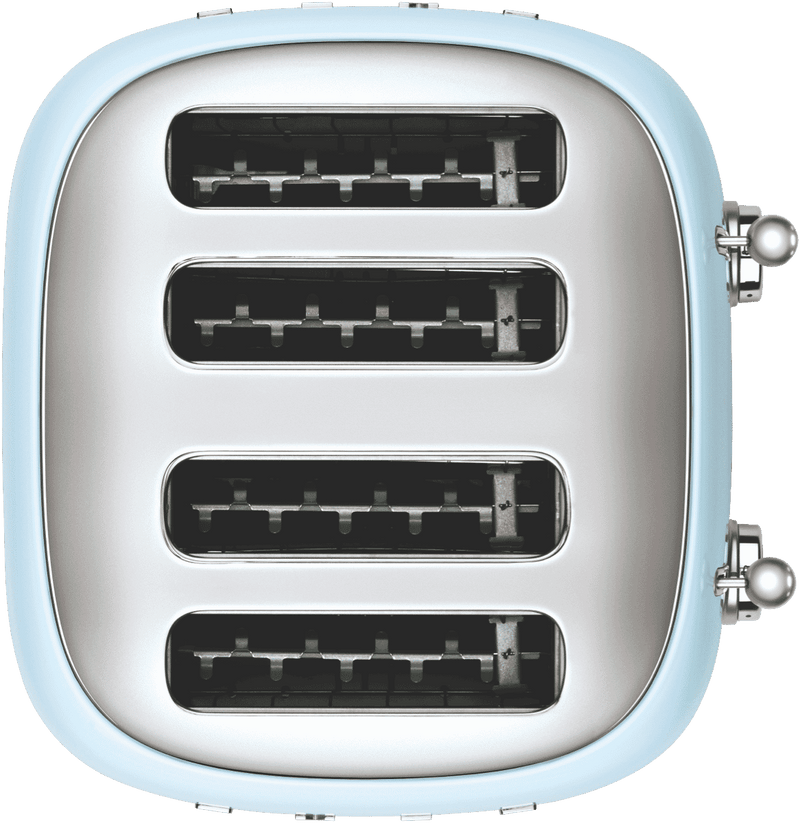 Smeg TOASTER 50's STYLE 4 SLOT PASTEL BLUE