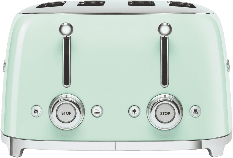 Smeg TOASTER 50's STYLE 4 SLOT PASTEL GREEN