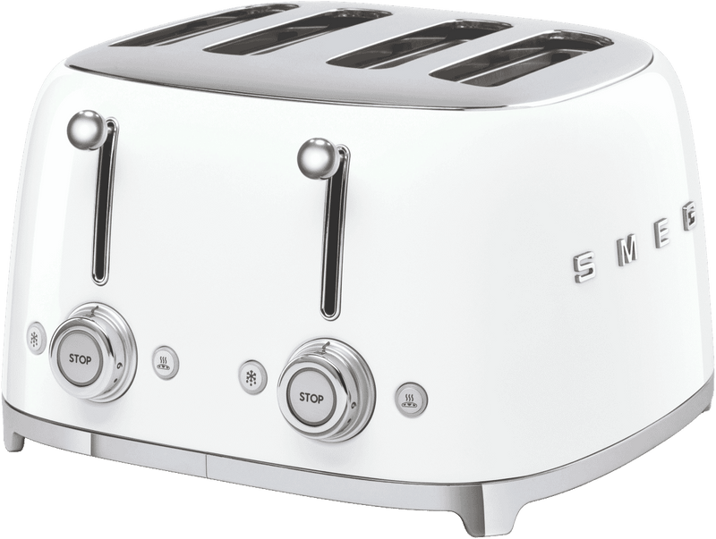 Smeg TOASTER 50's STYLE 4 SLOT WHITE