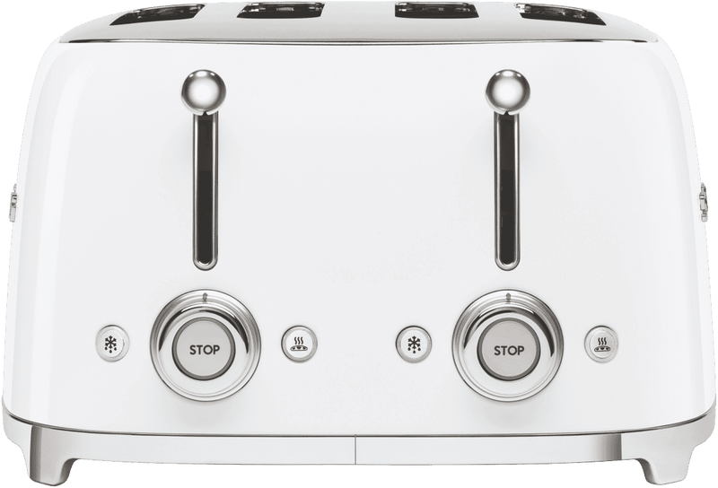 Smeg TOASTER 50's STYLE 4 SLOT WHITE