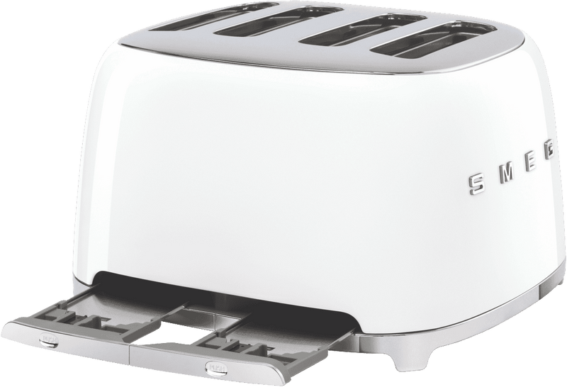 Smeg TOASTER 50's STYLE 4 SLOT WHITE