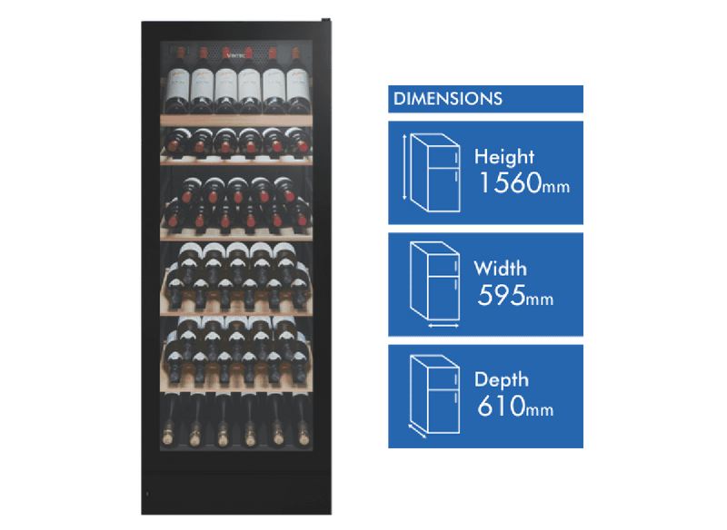 Vintec 148 Bottle Wine Cabinet