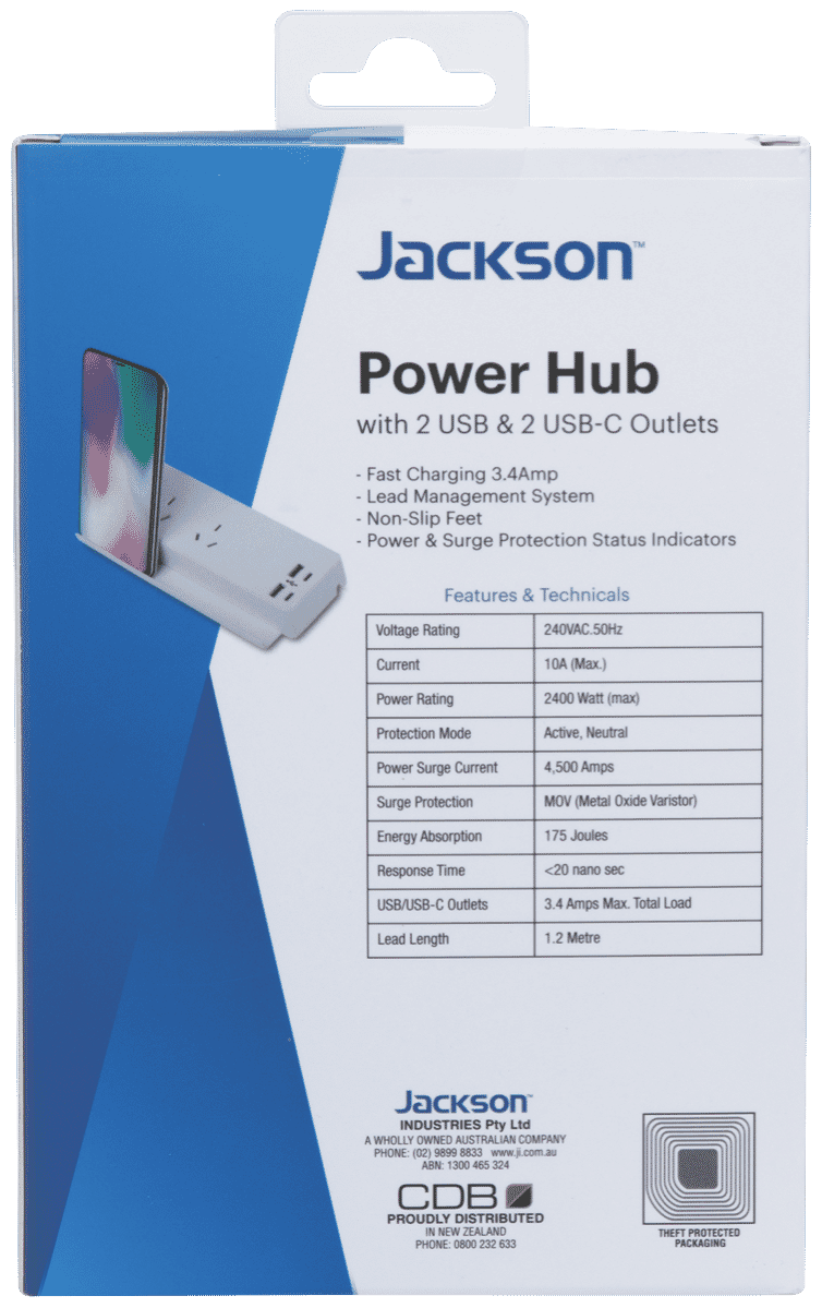 Jackson Multiport USB Power Hub
