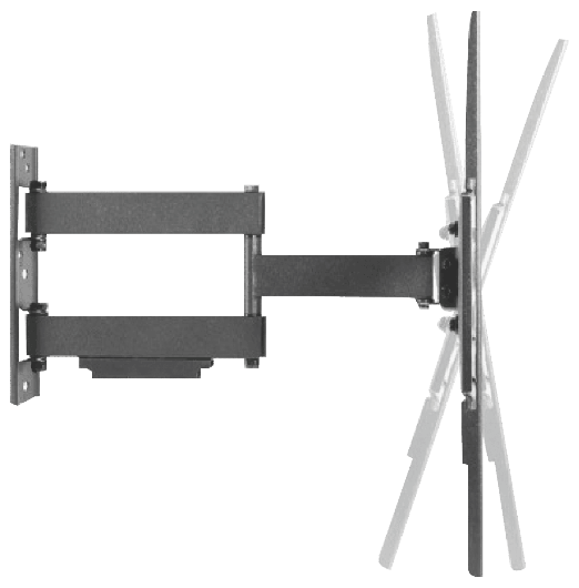 LINDEN Full Motion TV Wall Bracket Lge (37-70")
