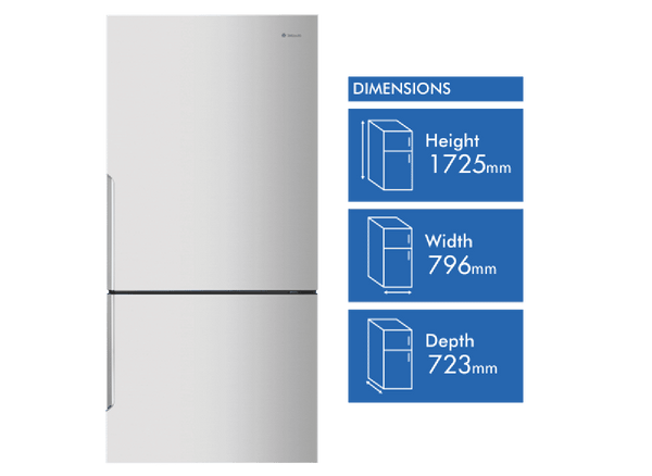 Westinghouse 496L Bottom Mount Refrigerator