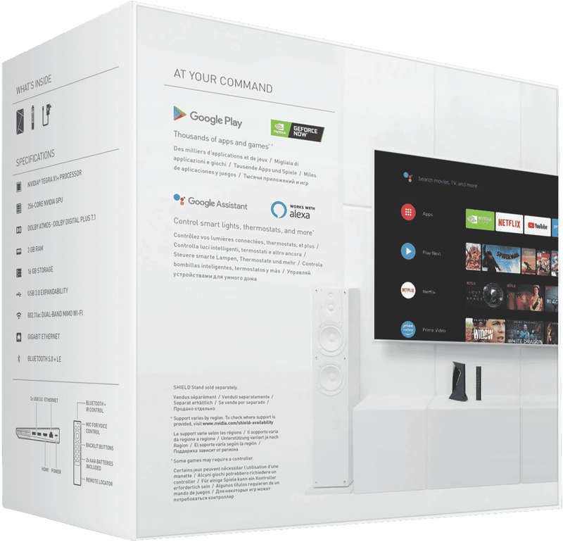 Nvidia SHIELDPRO 4K STREAM ANDROID MEDIA PLAYER