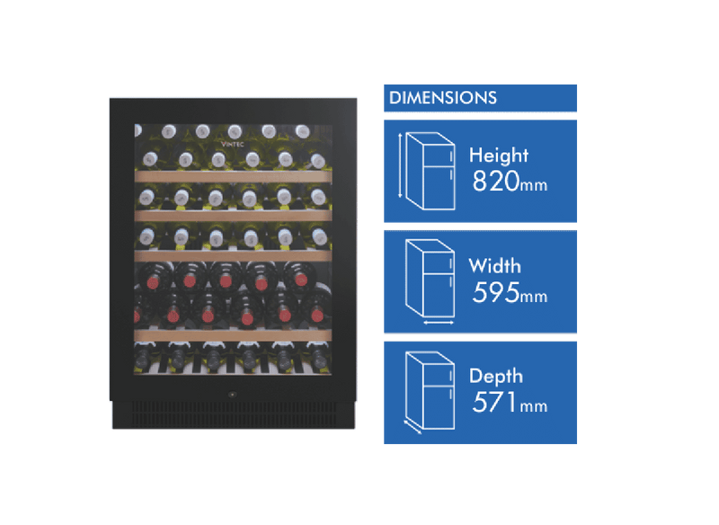 Vintec 50 Bottle Wine Cabinet