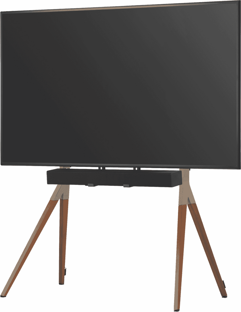 One For All Falcon TV stand - Walnut/Gunmetal
