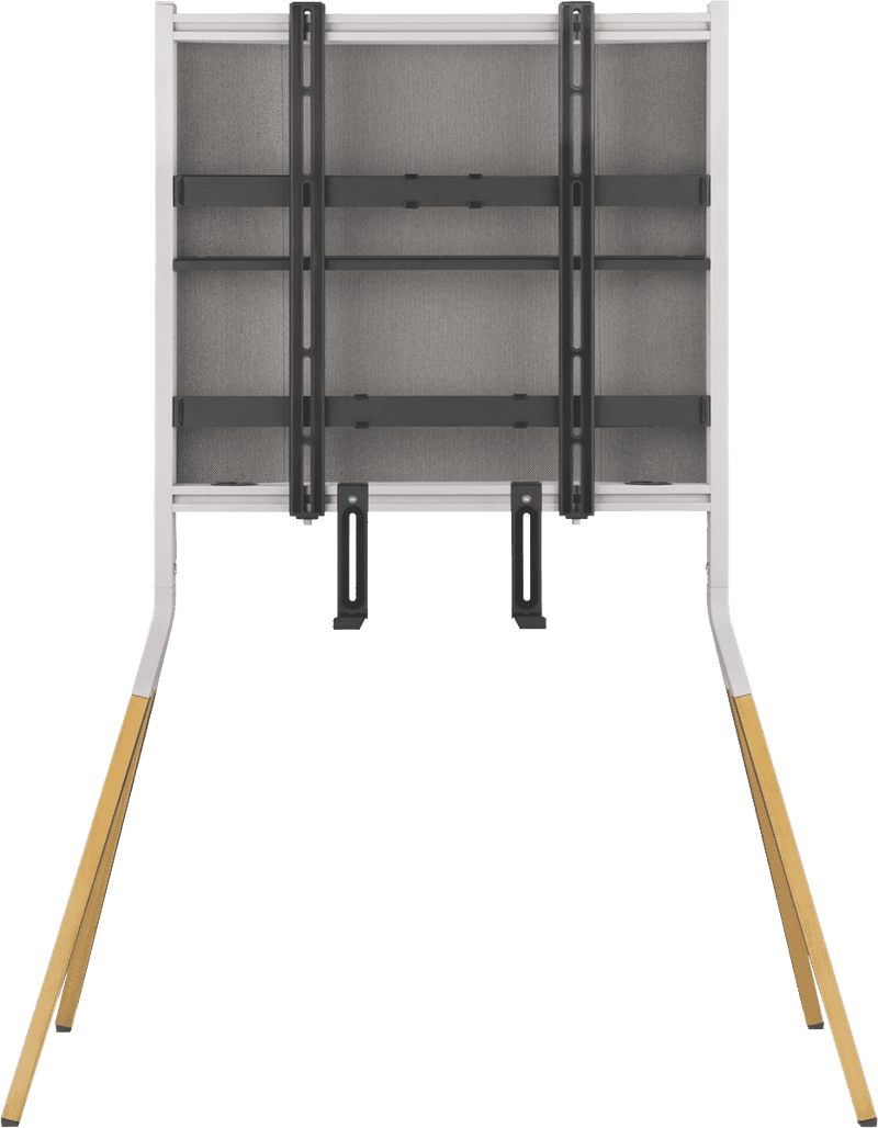 One For All Falcon TV stand - Oak/Silver