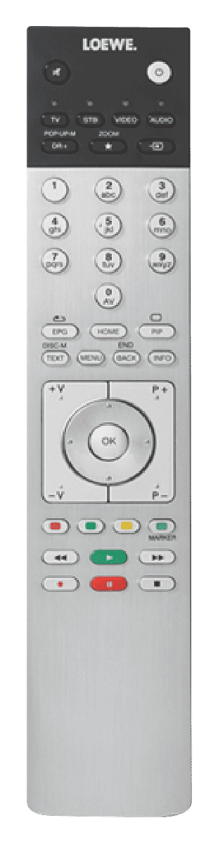 Loewe PF REMOTE CONTROL ALUMN FOR BILD1-BILD3