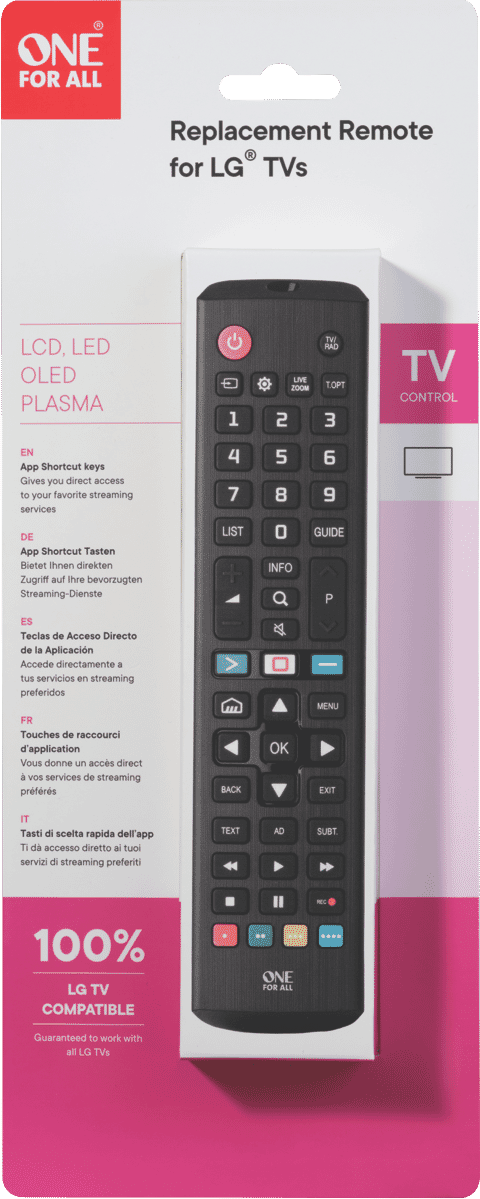 One For All LG Replacement Remote