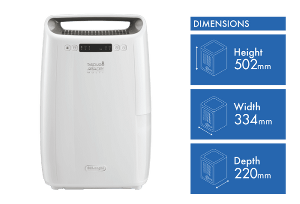 DeLonghi 16L Aria Dry Multi Dehumidifier