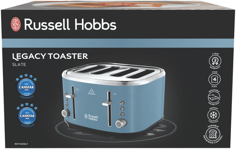 Russell Hobbs Legacy 4 Slice Toaster Slate