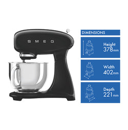 Smeg Mixer 50's Style - Black