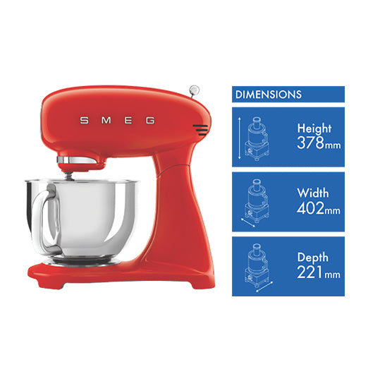 Smeg Mixer 50's Style -Red
