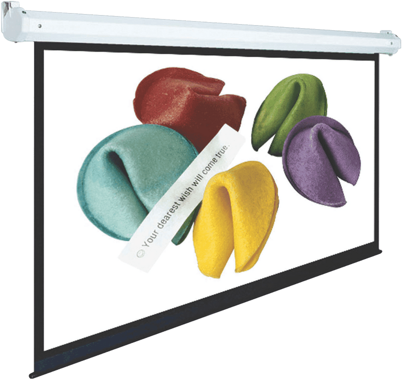 2C Enjoy IT 92" Manual Pull down Screen