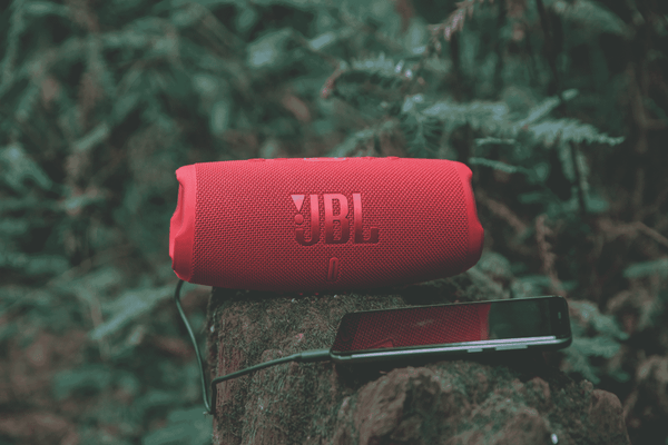 JBL Charge 5 Portable BT Speaker - Red