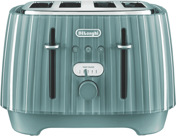 DeLonghi Ballerina 4 Slice Toaster Laguna Green