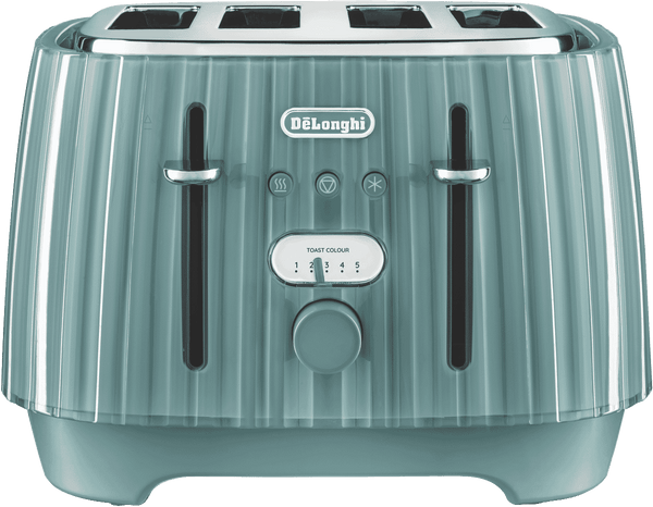 DeLonghi Ballerina 4 Slice Toaster Laguna Green