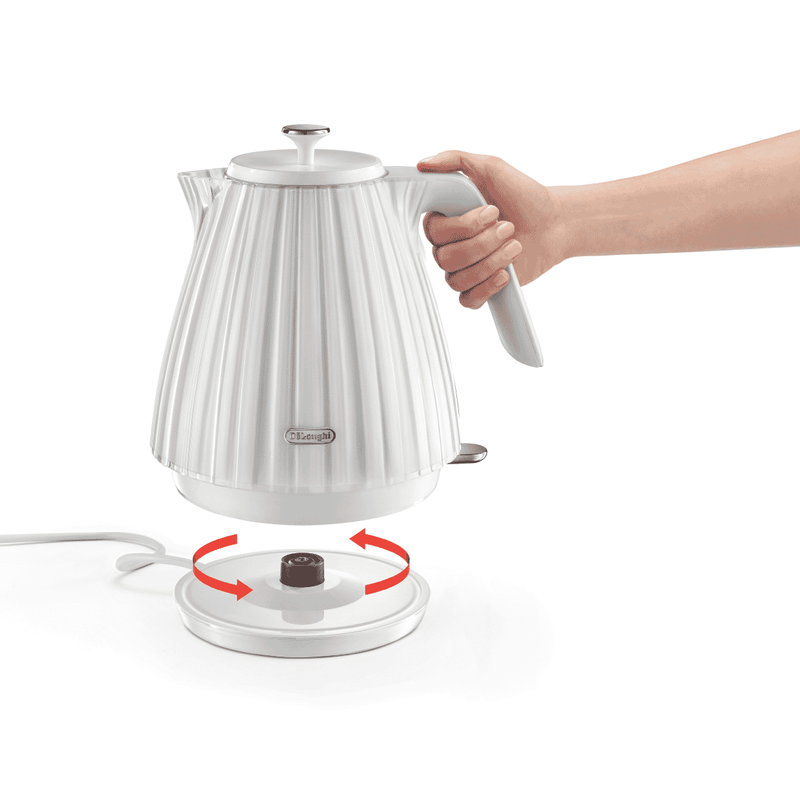 DeLonghi Ballerina Kettle Opaline White